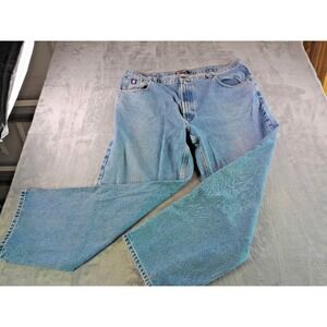 Chaps Ralph Lauren Jeans 46x32 (31 Inseam) Relaxed Fit Blue Denim